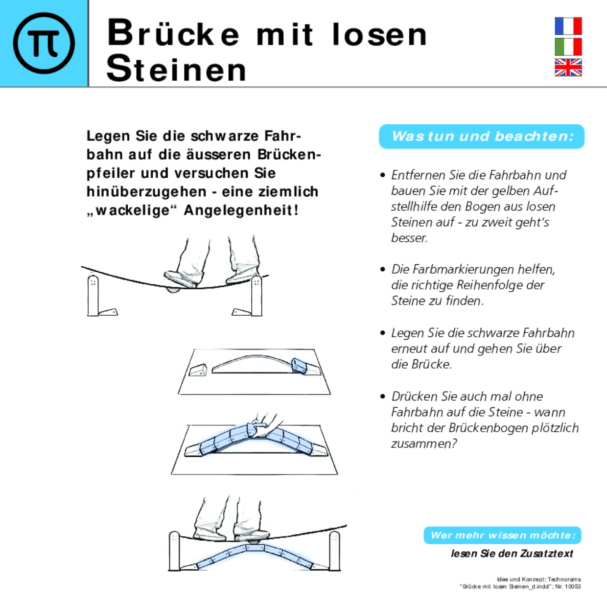 10053 Brücke mit losen Steinen DEFI