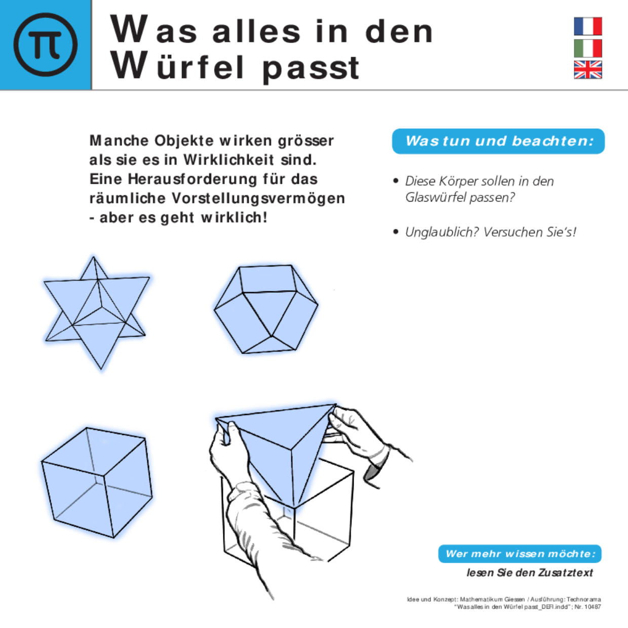 10487 Was alles in den Würfel passt DEFI