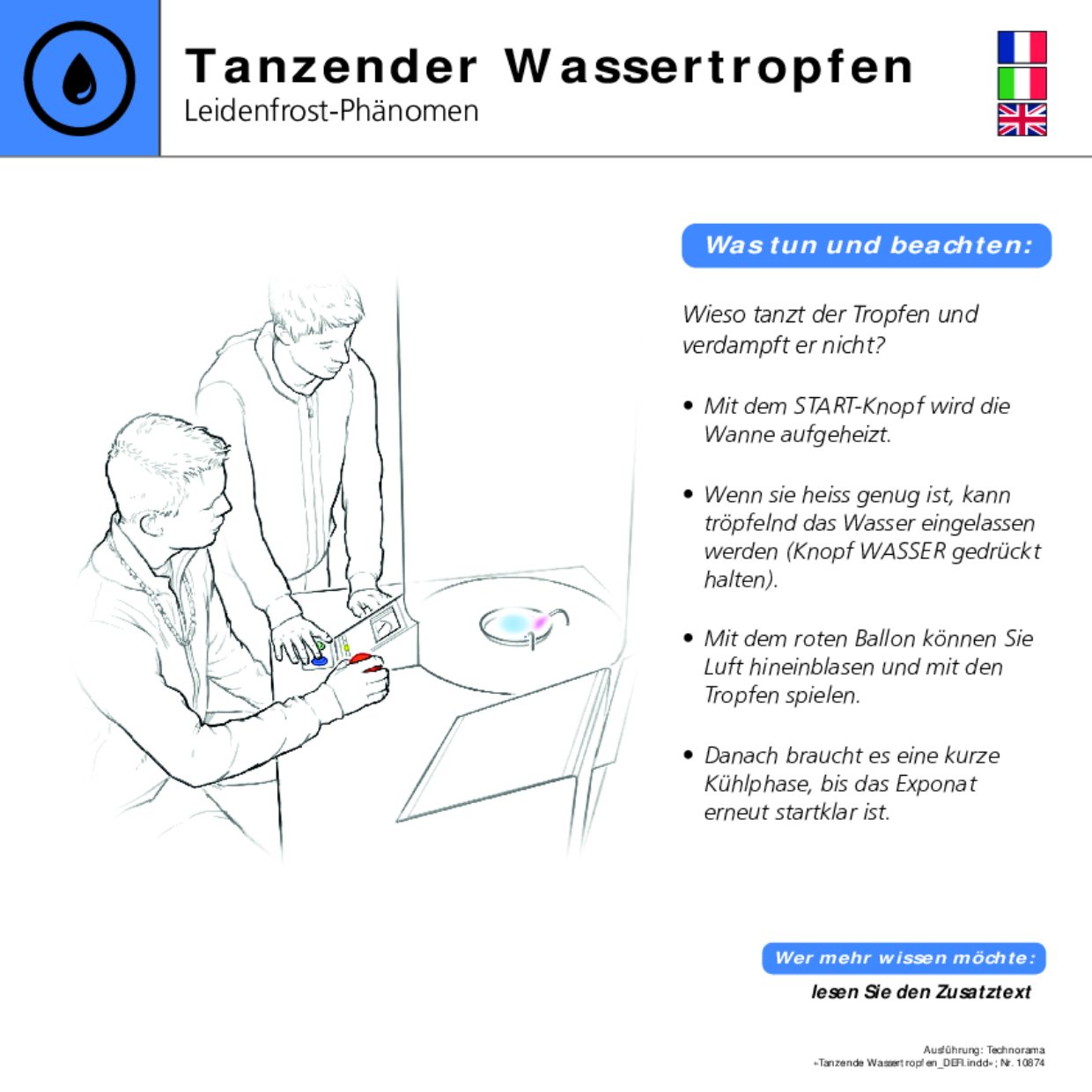 11046 Tanzende Wassertropfen DEFI