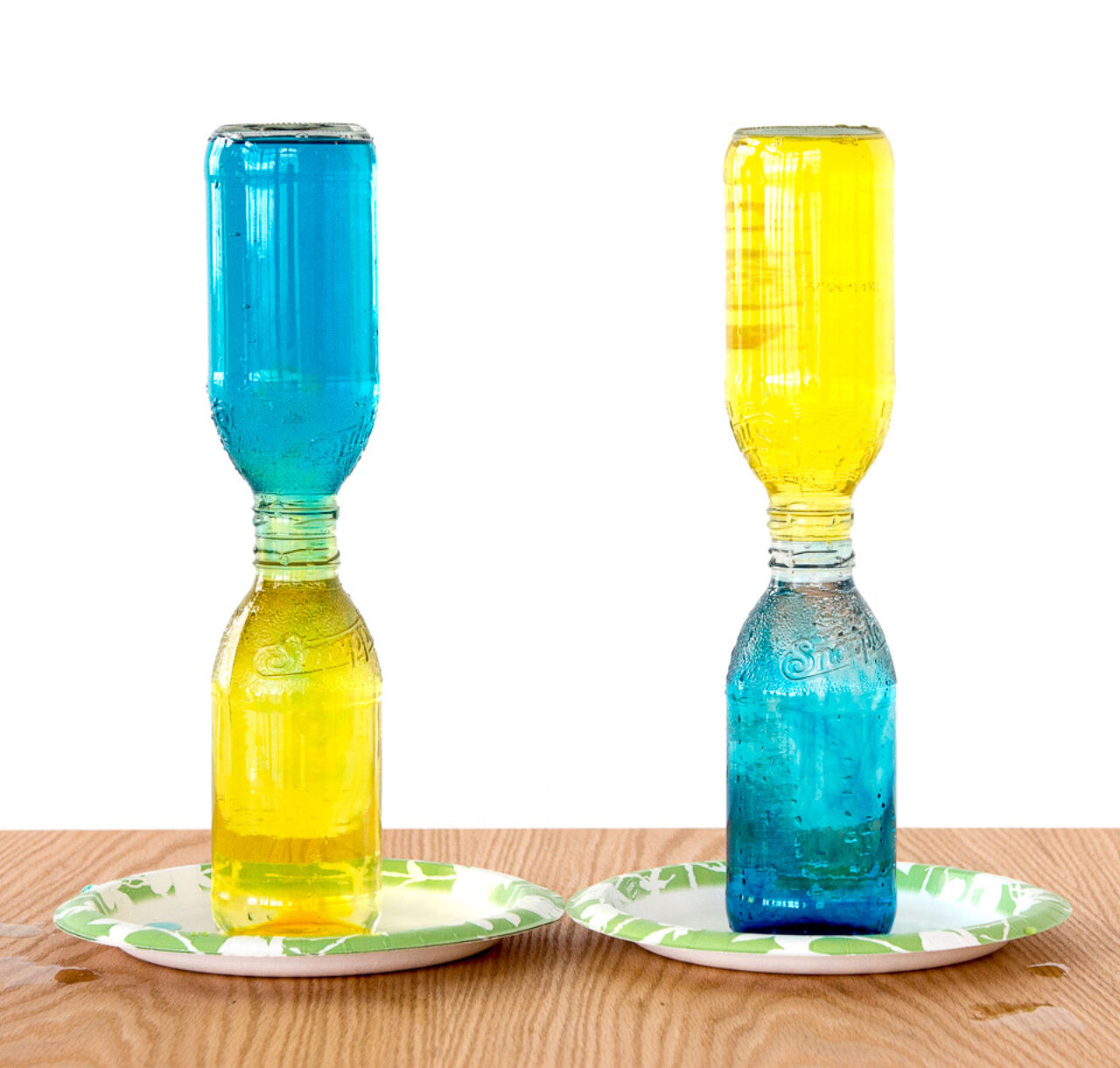 Inverted Bottles Do Notice I